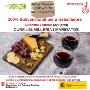 Curso de sumillería y maridaje de vinos